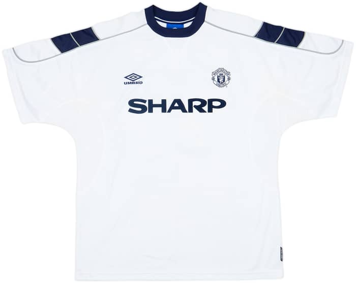 1999-00 Manchester United Third Shirt Solskjaer #20 - 8/10 - (XL)