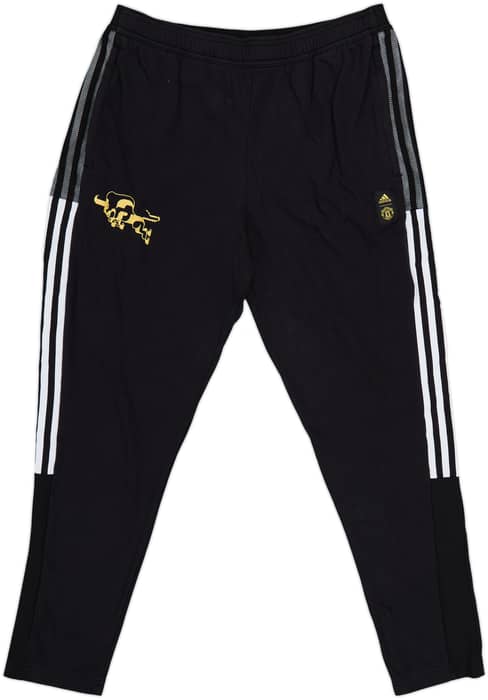 2020-21 Manchester United adidas Track Pants/Bottoms - 9/10 - (L)