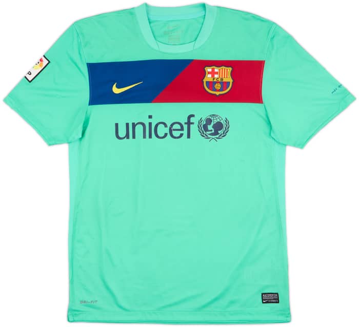 2010-11 Barcelona Away Shirt David Villa #7 - 7/10 - (M)