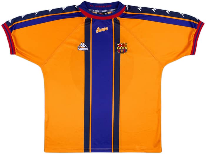1997-98 Barcelona Away Shirt - 8/10 - (L)