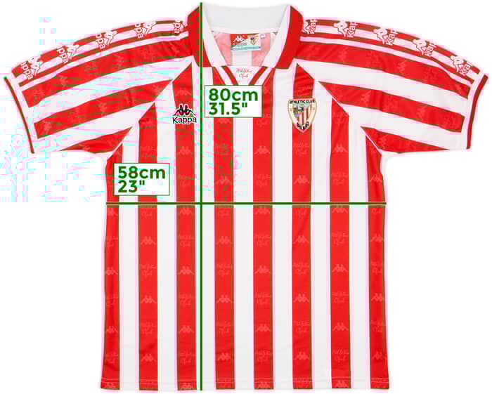 1994-95 Athletic Bilbao Home Shirt - 9/10 - (L)