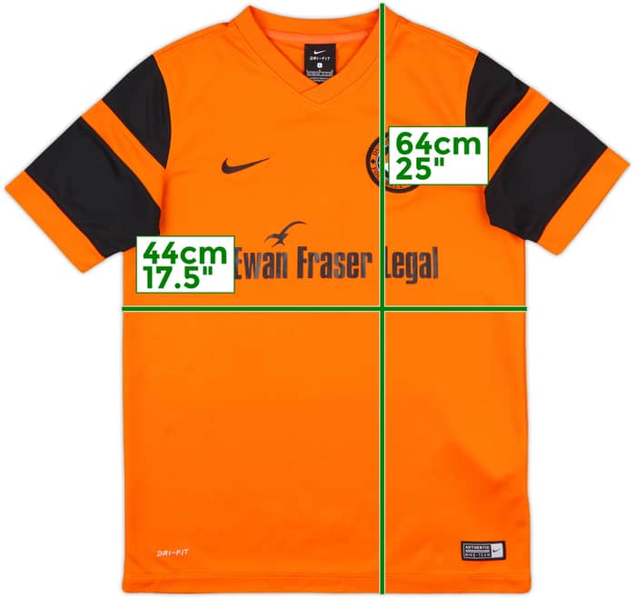 2016-17 Dundee United Home Shirt - 9/10 - (L.Boys)