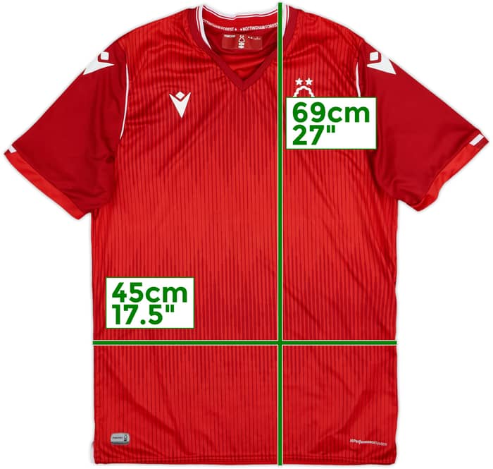 2019-20 Nottingham Forest Home Shirt - 9/10 - (XL.Boys)