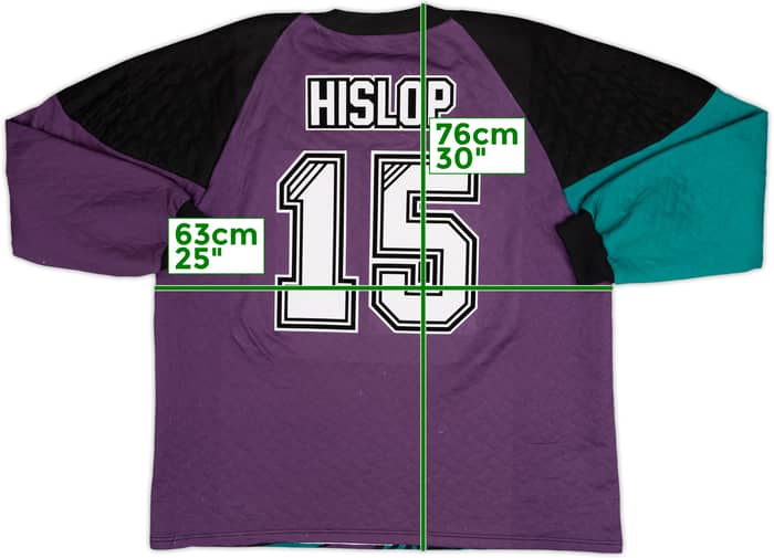 1995-96 Newcastle GK Shirt Hislop #15 - 5/10 - (XL)