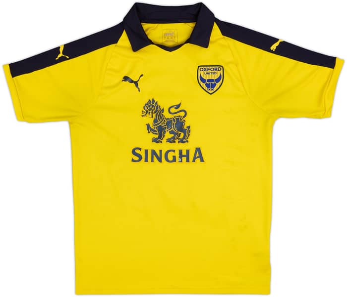 2018-19 Oxford United Home Shirt Whyte #16 - 4/10 - (M)
