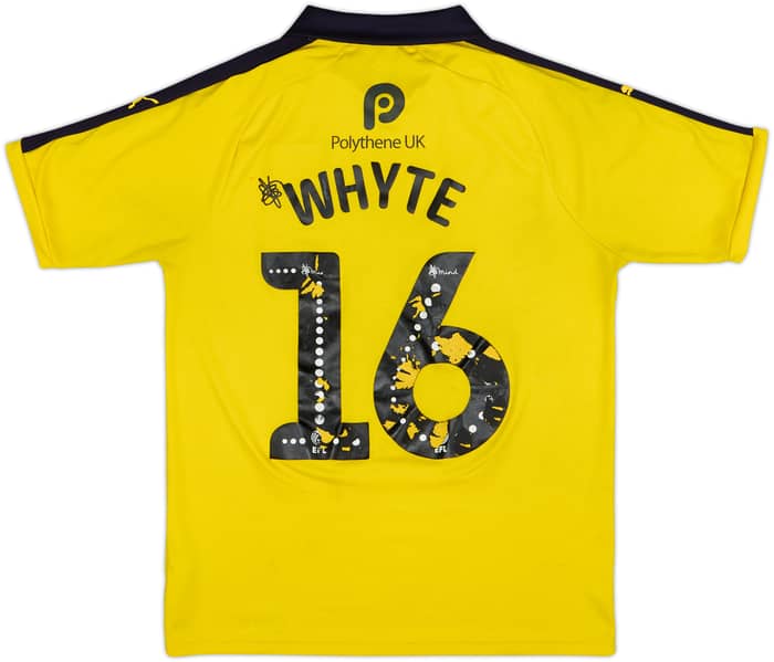 2018-19 Oxford United Home Shirt Whyte #16 - 4/10 - (M)