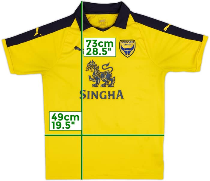 2018-19 Oxford United Home Shirt Whyte #16 - 4/10 - (M)