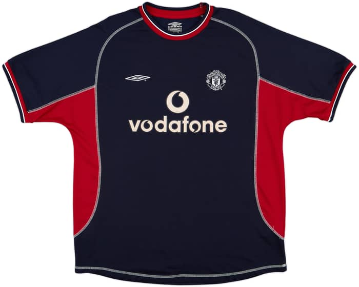 2000-01 Manchester United Third Shirt Beckham #7 - 8/10 - (XL)