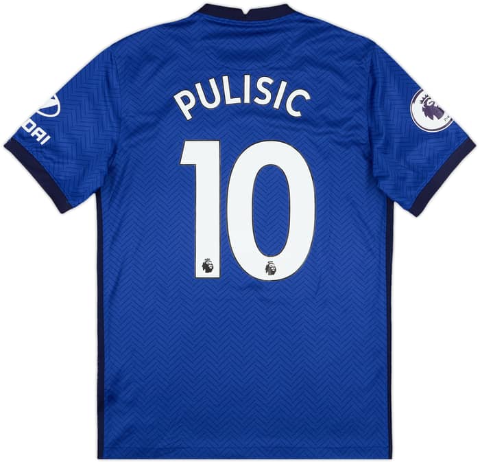 2020-21 Chelsea Home Shirt Pulisic #10 - 10/10 - (M)