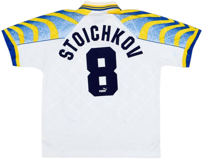 1995-97 Parma Home Shirt Stoichkov #8 - 8/10 - (L)