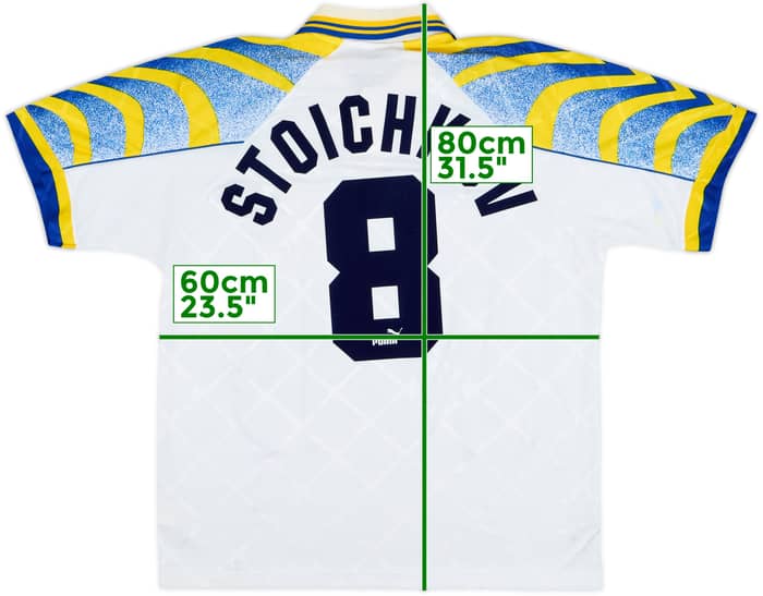 1995-97 Parma Home Shirt Stoichkov #8 - 8/10 - (L)