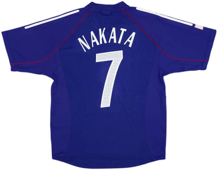 2002-04 Japan Home Shirt Nakata #7 - 8/10 - (M)