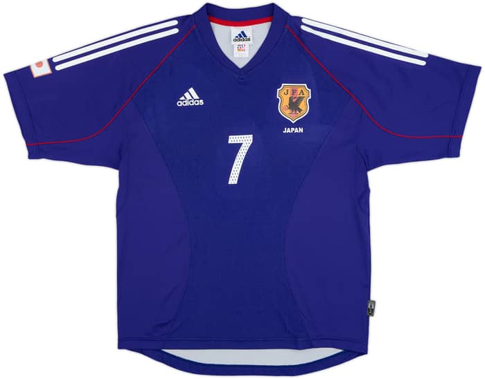 2002-04 Japan Home Shirt Nakata #7 - 8/10 - (M)