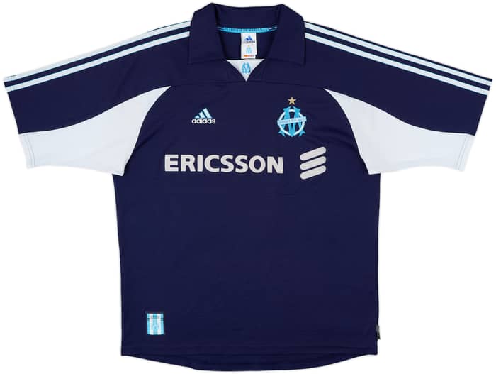 1999-00 Olympique Marseille Away Shirt Pires #7 - 8/10 - (L)
