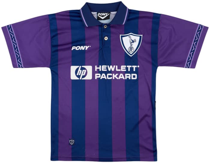 1995-97 Tottenham Away Shirt Sheringham #10 - 8/10 - (S)