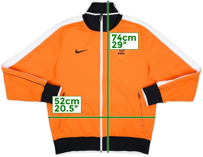 2010-11 Netherlands Nike Track Jacket - 9/10 - (M)