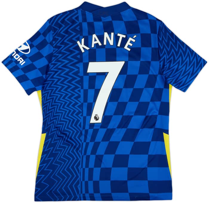 2021-22 Chelsea Home Shirt Kante #7 - 8/10 - (M)