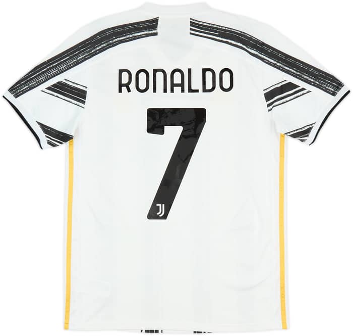 2020-21 Juventus Home Shirt Ronaldo #7 - 9/10 - (M)