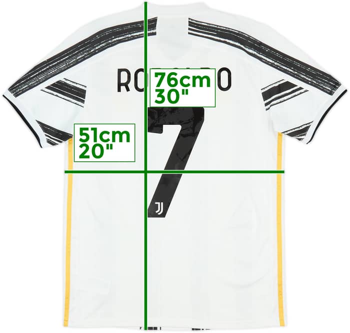 2020-21 Juventus Home Shirt Ronaldo #7 - 9/10 - (M)