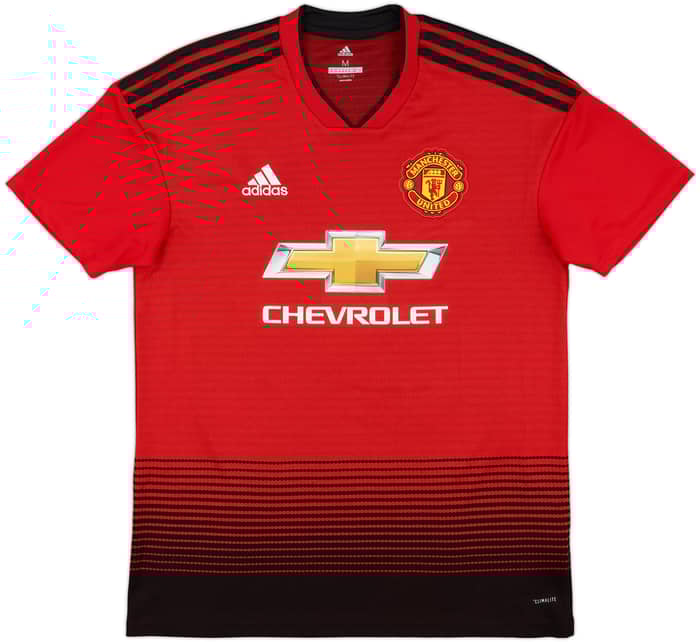 2018-19 Manchester United Home Shirt Lingard #14 - 9/10 - (M)