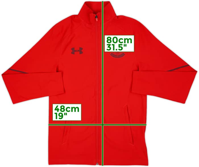 2017-18 Southampton Under Armour Track Jacket - 8/10 - (S)