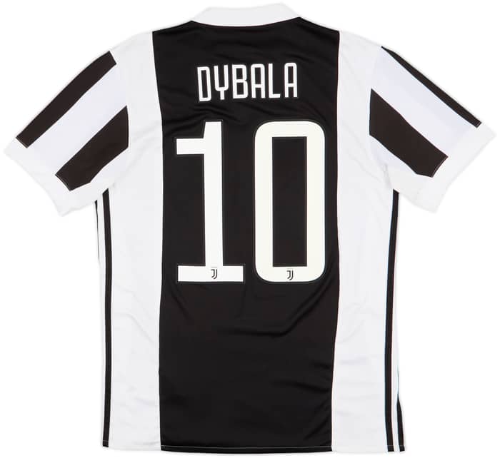 2017-18 Juventus Home Shirt Dybala #10 - 8/10 - (S)