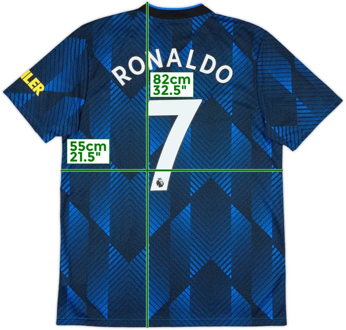 2021-22 Manchester United Third Shirt Ronaldo #7 - 9/10 - (L)