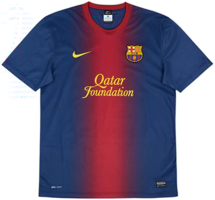 2012-13 Barcelona Basic Home Shirt Messi #10 - 10/10 - (M)