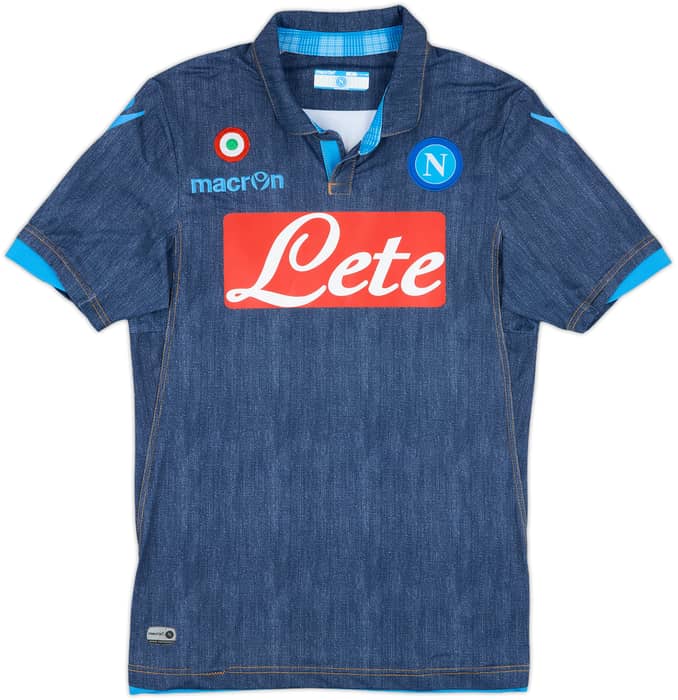 2014-15 Napoli Away Shirt Hamsik #17 - 8/10 - (M)