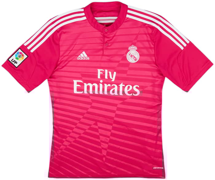 2014-15 Real Madrid Away Shirt James #10 - 8/10 - (M)