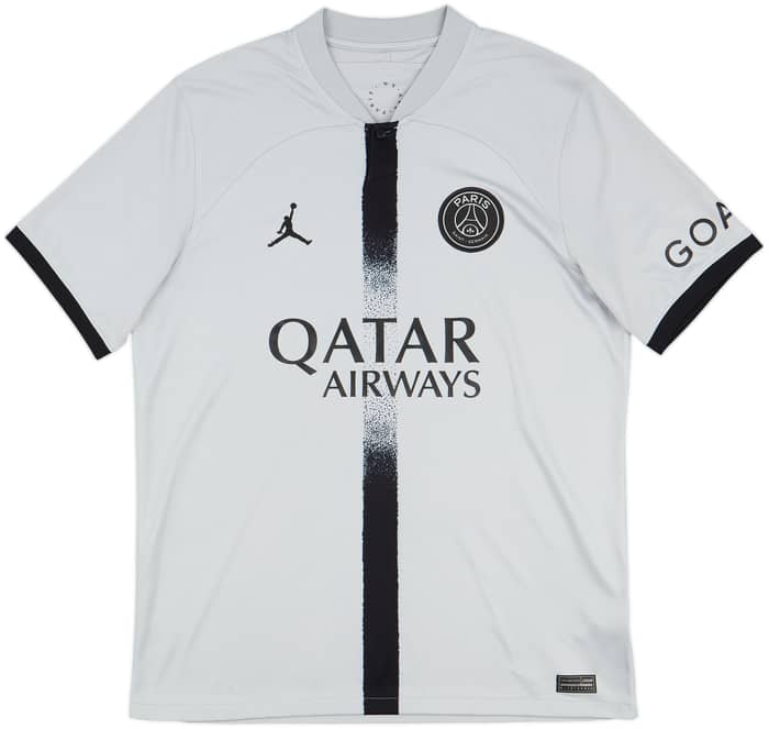 2022-23 Paris Saint-Germain Away Shirt Mbappe #7 - 9/10 - (L)