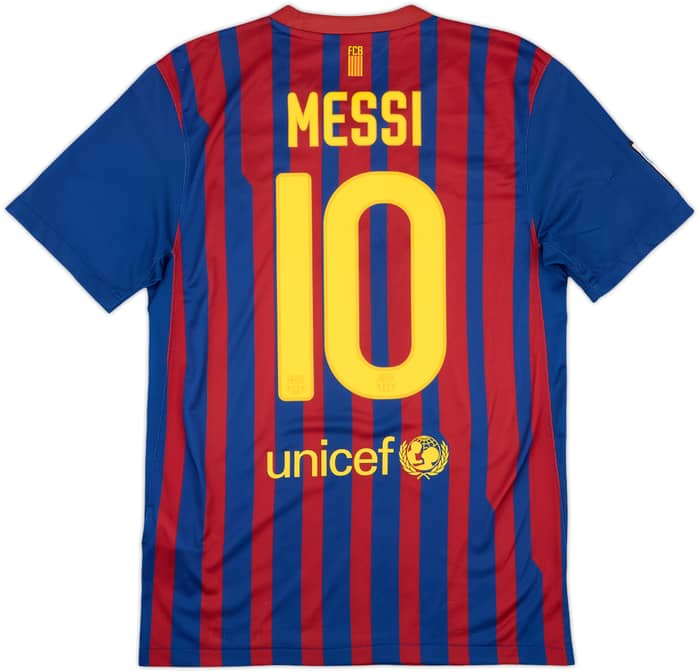 2011-12 Barcelona Home Shirt Messi #10 - 6/10 - (S)