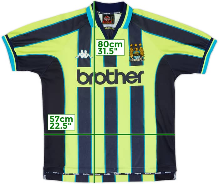 1998-99 Manchester City Away Shirt - 6/10 - (L)