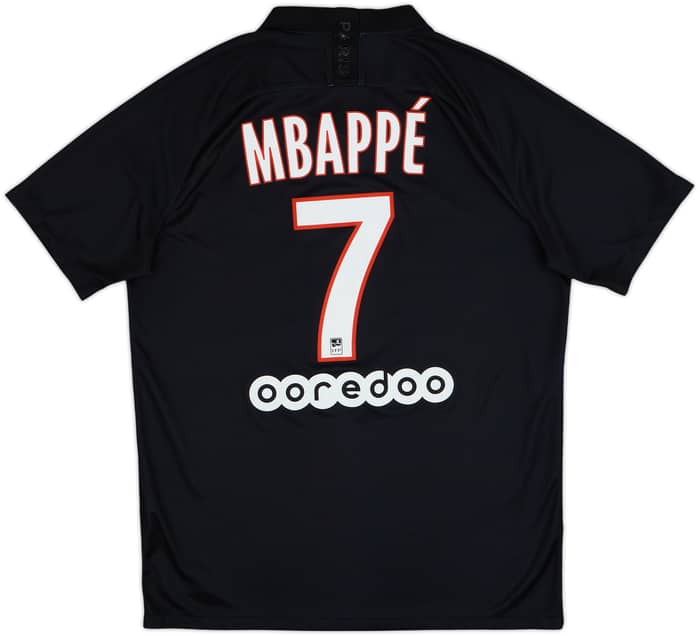 2019-20 Paris Saint-Germain Fourth Shirt Mbappe #7 - 5/10 - (L)