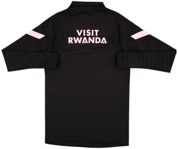 2021-22 Paris Saint-Germain Nike 1/4 Zip Drill Top - 8/10 - (S)