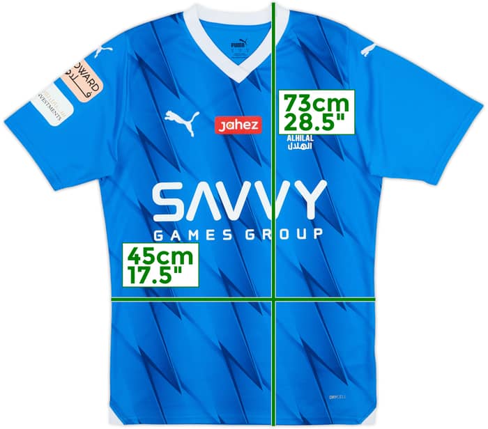 2023-24 Al-Hilal Home Shirt Neymar Jr #10 - 10/10 - (S)