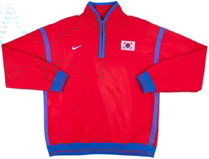 1998-00 South Korea Nike 1/4 Zip Track Jacket - 5/10 - (XL)