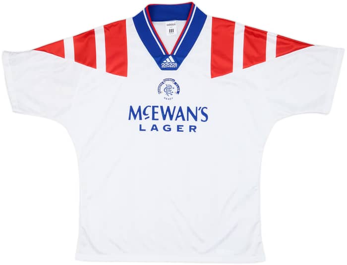 1992-93 Rangers Away Shirt - 9/10 - (L/XL)