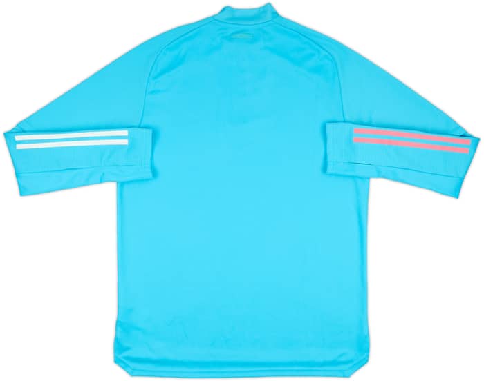 2021-22 Real Madrid adidas 1/4 Zip Drill Top - 8/10 - (L)