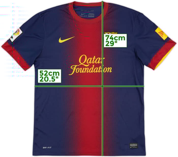 2012-13 Barcelona Home Shirt - 5/10 - (M)