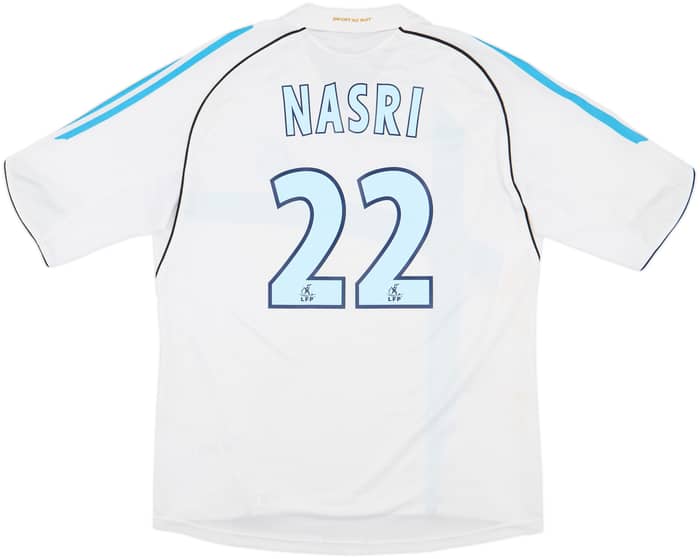 2004-05 Olympique Marseille Home Shirt Nasri #22 - 8/10 - (L)