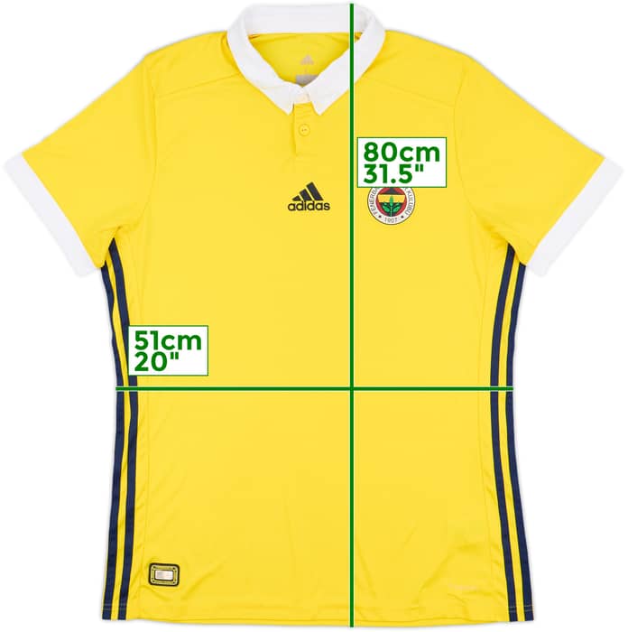 2017-18 Fenerbahce Away Shirt - 7/10 - (L)