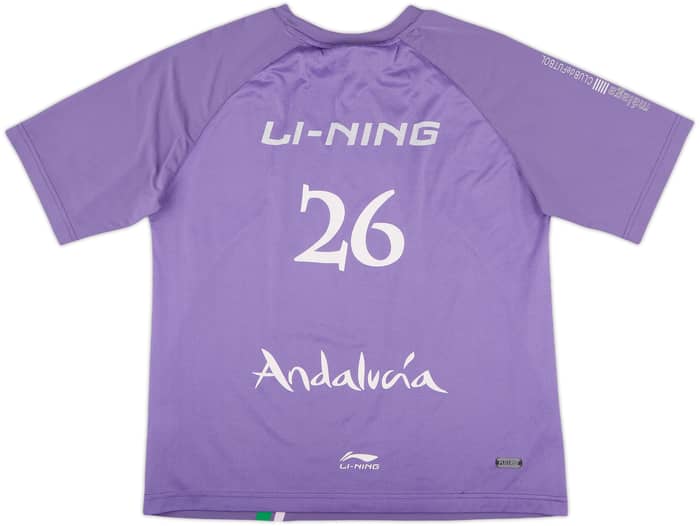 2010-11 Malaga Li-Ning Player Issue Training Shirt - 6/10 - (L)
