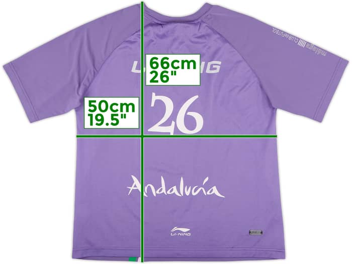 2010-11 Malaga Li-Ning Player Issue Training Shirt - 6/10 - (L)