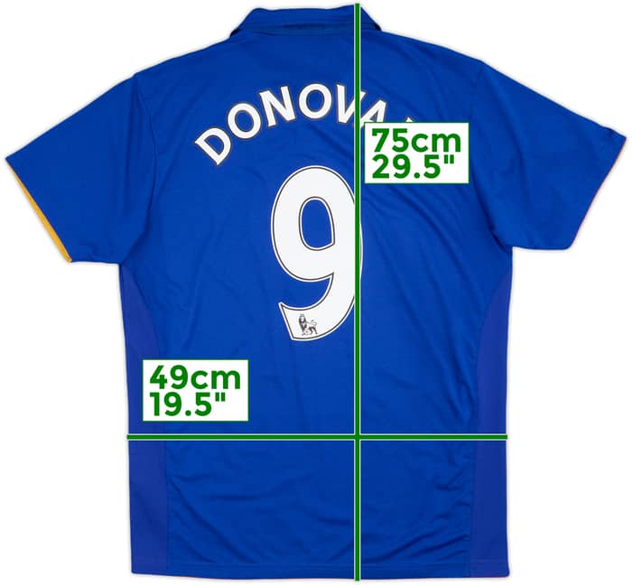 2011-12 Everton Home Shirt Donovan #9 - 8/10 - (M)
