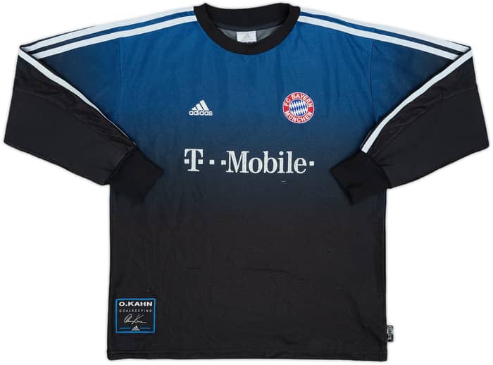 2002-03 Bayern Munich GK Shirt Kahn #1 - 5/10 - (XL.Boys)