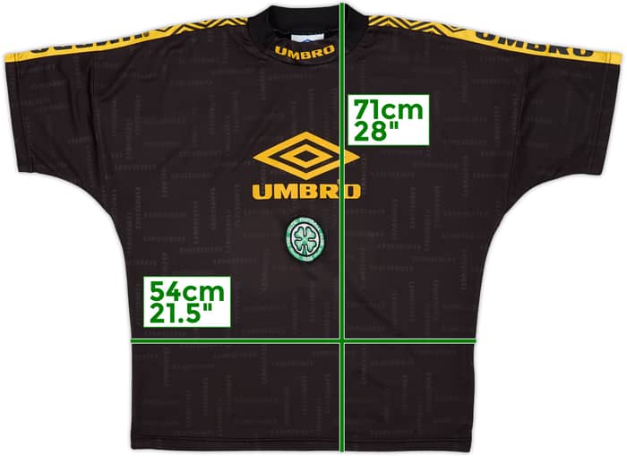 1998-99 Celtic Umbro Training Shirt - 8/10 - (M)