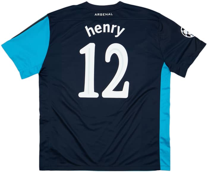2011-12 Arsenal Away Shirt Henry #12 - 8/10 - (XL)