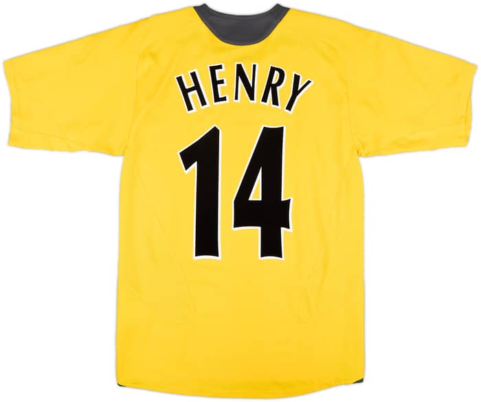 2005-06 Arsenal Away Shirt Henry #14 - 10/10 - (S)