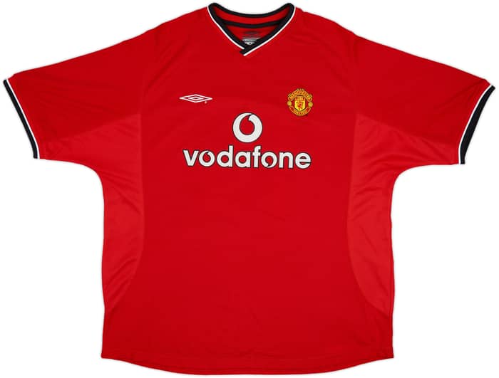 2000-02 Manchester United Home Shirt Keane #16 - 9/10 - (XXL)
